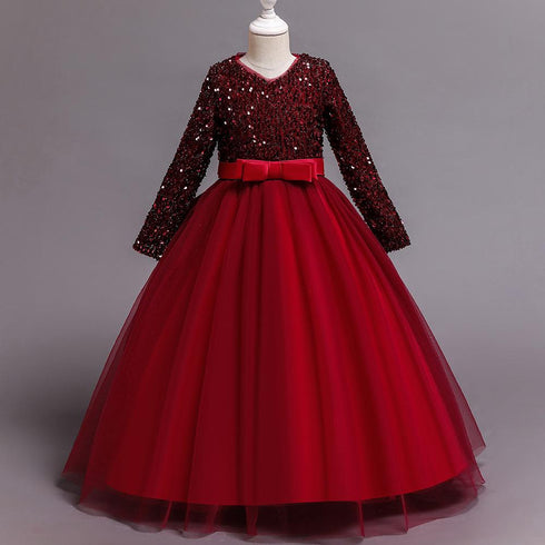 Sequined Princess Dress for Children